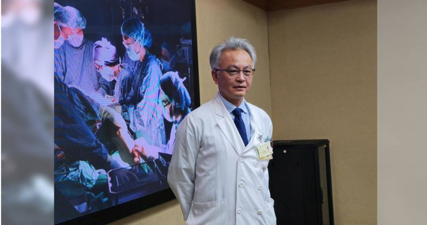 北榮口腔顎面外科主任吳政憲。（圖／中國時報記者林周義攝）