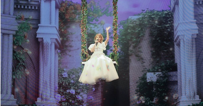 曾沛慈今晚在北流舉辦《關於愛這件事》巡迴演唱會台北站。。（圖／寬宏藝術提供）