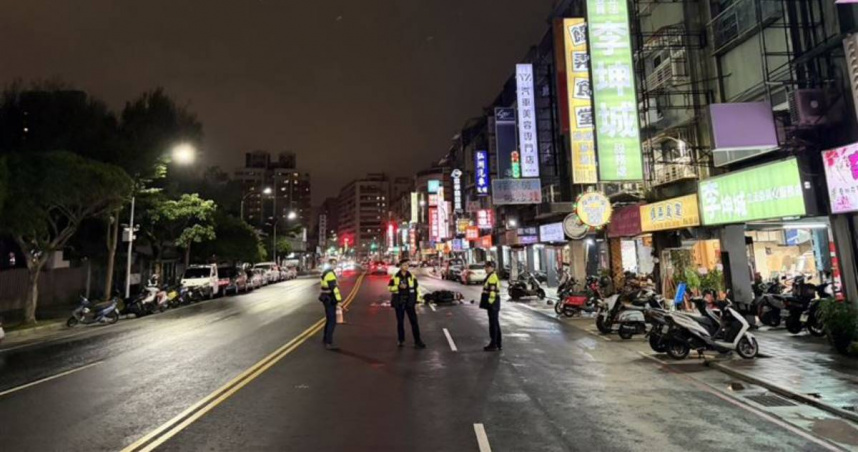 三重昨晚發生死亡車禍。（圖／翻攝畫面）