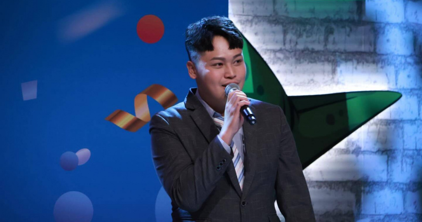 中天新聞知名主播兼記者林宸佑遭羈押禁見。（圖／翻攝自臉書，馬德愛破音 中天林宸佑）