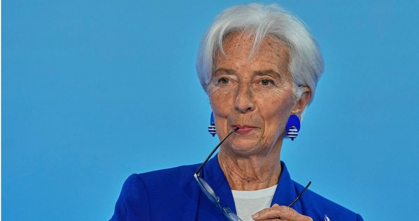 歐洲央行總裁拉加德（Christine Lagarde）。（圖／達志／美聯社）