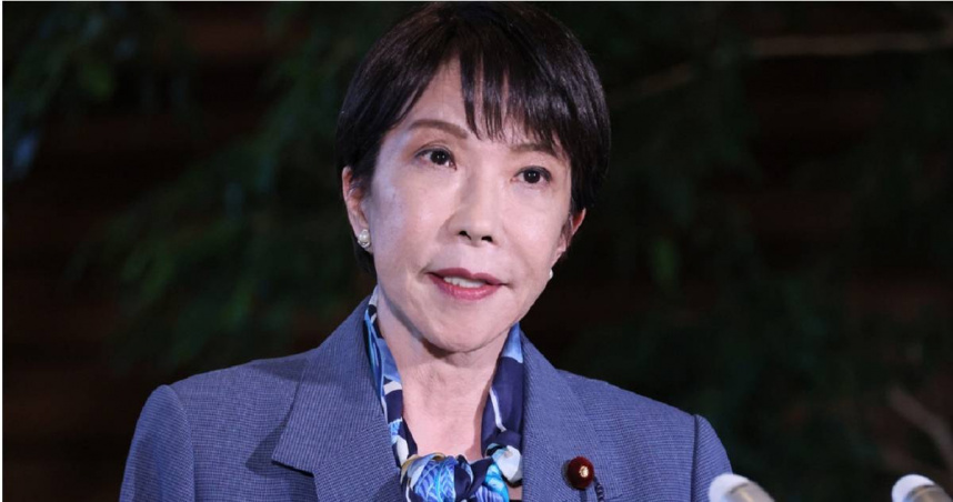 日本首相高市早苗。（圖／達志／美聯社）