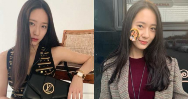 被韓媒爆出Krystal偷偷懷孕五個月了?皮膚好到發亮,大肚走在路上讓大家驚呆!
