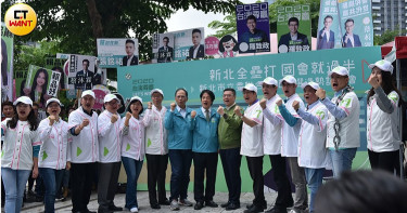 民進黨新北訴求全壘打 郭董登場強碰賴清德