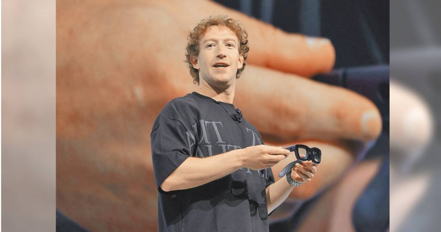 臉書創辦人祖克柏將在川普的就職典禮上亮相。（圖／路透）