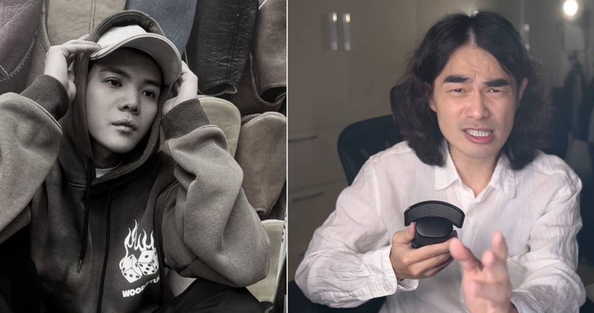 孫生被控性騷擾，事後的態度讓「異色檔案」DK氣炸。（圖／翻攝自孫生IG、異色檔案YouTube）