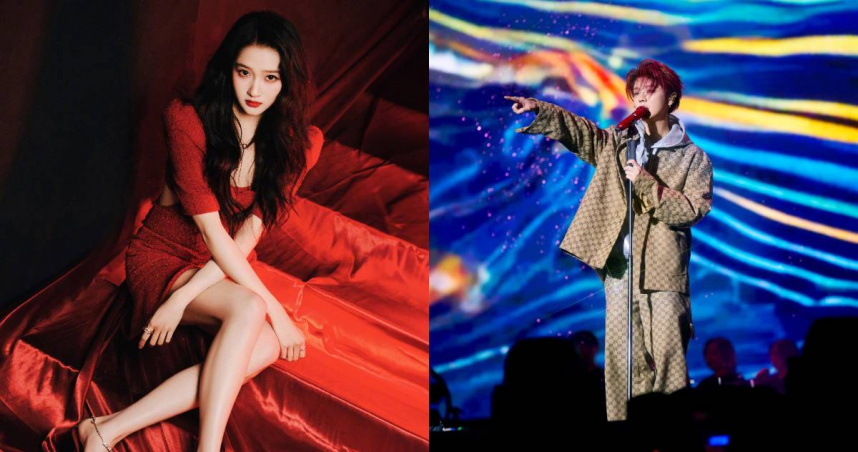 近日網路上頻傳鹿晗、關曉彤因嚴重爭執而陷入冷戰。（圖／翻攝自鹿晗、關曉彤微博）