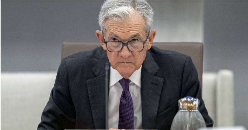 聯準會（Fed）主席鮑威爾（Jerome Powell）。（圖／達志／美聯社）