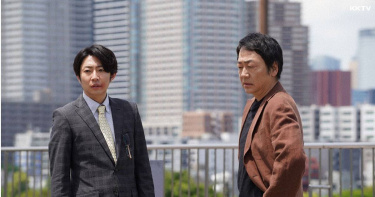 相葉雅紀接棒黃金時段主演《大追跡~SSBC重案組~》,與大森南朋同場飆戲。(圖/KKTV提供)