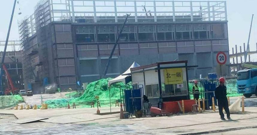 台積電嘉義廠再爆工安意外。（圖／翻攝畫面）