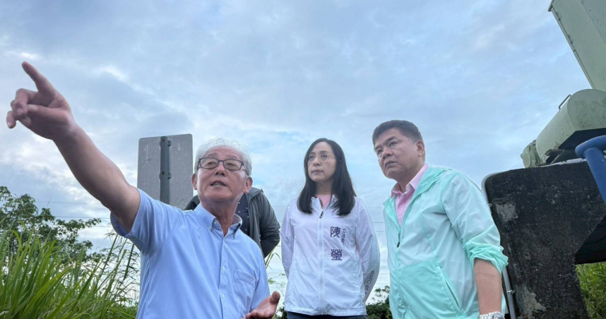 立委陳瑩、莊瑞雄昨（13）日在立法院黨團協商時，要求楊柳颱風災後各項重建與復原工作，準用並得納入《丹娜絲颱風災後復原條例》。（圖／陳瑩辦公室提供）