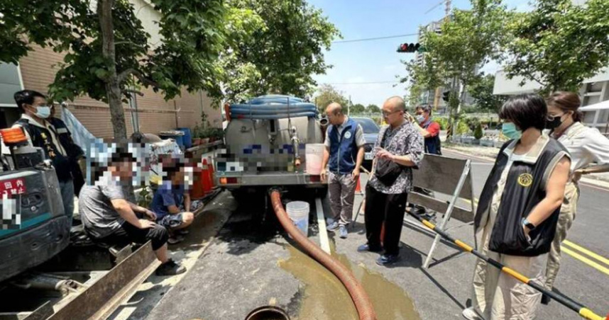 台中地檢署查獲環保公司將水肥排入下水道，市府澄清不影響民生用水。（圖／翻攝畫面）