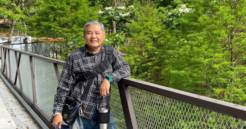 國民黨台中黨部前主委陳明振。（圖／翻攝自陳明振臉書）