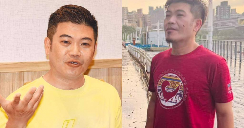 馬國弼改名又暴瘦8公斤！錄《大集合》宮廟主委突拿出本票討債（左圖／資料照、右圖／翻攝臉書）