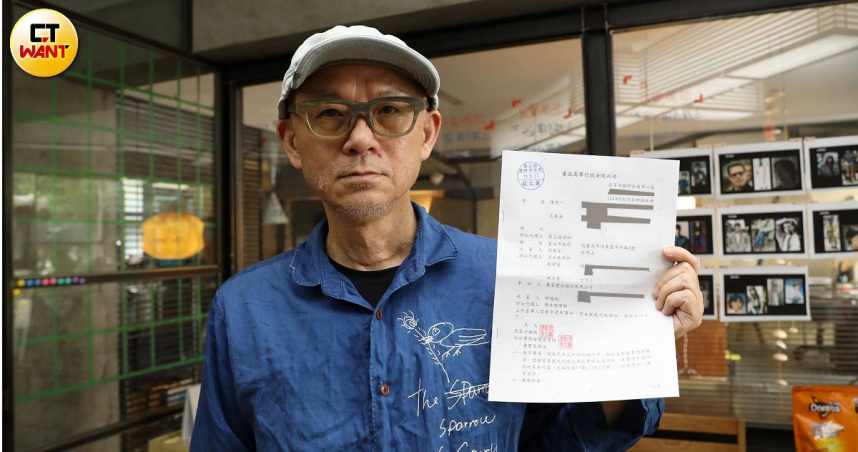 陳宏一導演指控東家建設在都更過程中偽造紀錄，令他覺得這家公司真是大有問題，且放行的台北市政府也監督失能。（圖／方萬民攝）