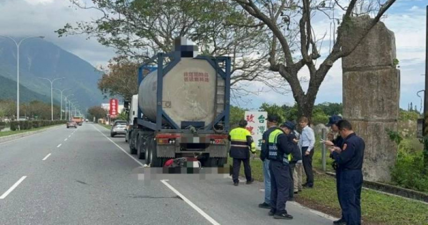 花蓮8旬婦「無照騎車」直撞路邊槽車　OHCA送醫傷重不治