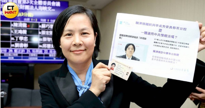 民眾黨立委李貞秀（圖）針對烏龍爆料致歉。（圖／侯世駿攝）