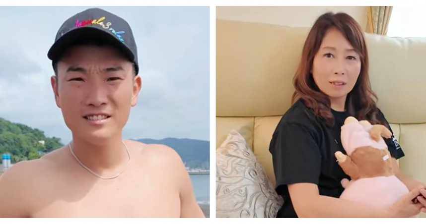相差21歲的綠與勇修成正果，勇原本竟是綠女兒的小學同學，多年後重逢一見鍾情，展開猛烈追求。（圖／翻攝自YT，イサムとみどり）