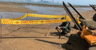 能將足球場夷為平地 金門海灘驚見2地雷