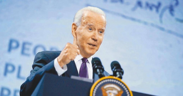 美國總統拜登。（圖／美聯社）