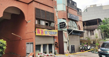 花蓮市「馥邑京華」大樓共有6棟樓，在0403花蓮大地震後經內政部國土署評估建議全拆，但住戶和周邊居民遲遲未見有任何動作。（圖／報系資料照）