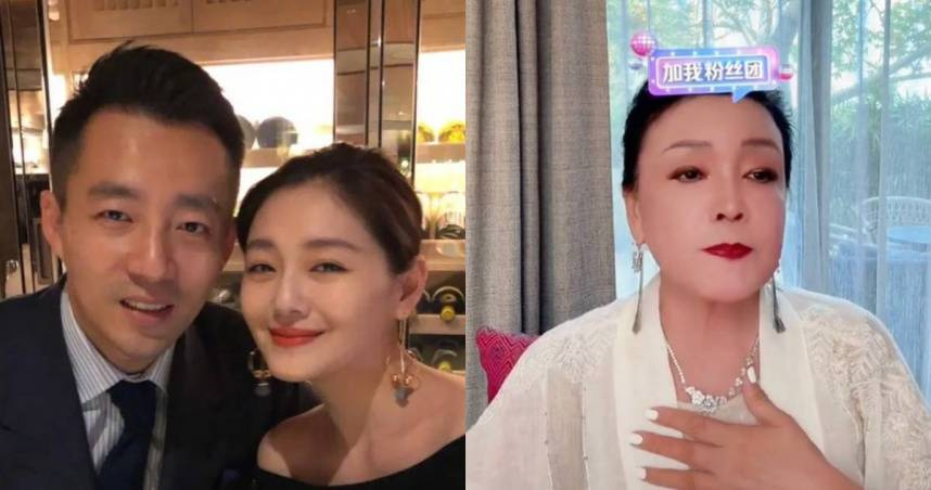 有網友發現，張蘭已偷偷轉戰國際版抖音（TikTok），試圖重塑女企業家的形象。（圖／大S、張蘭微博）