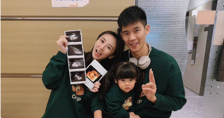 蔡允潔（左）公布二胎性別是「男孩」。（圖／紅心字會提供）