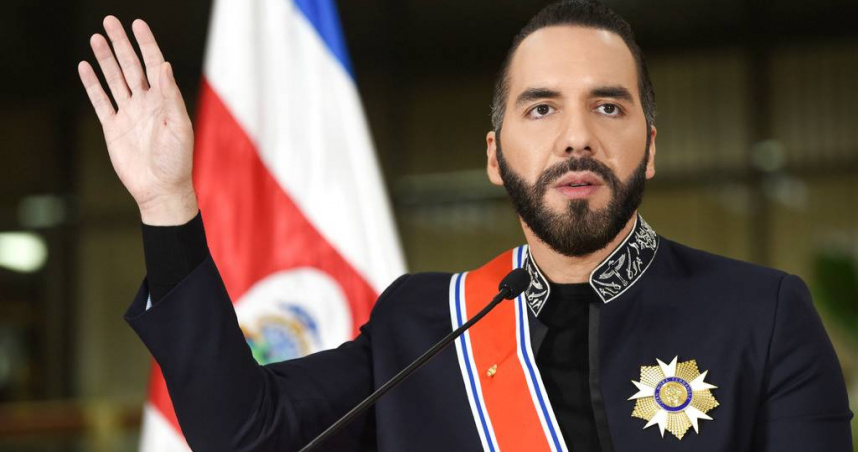 薩爾瓦多總統布格磊（Nayib Bukele）。（圖／達志／美聯社）
