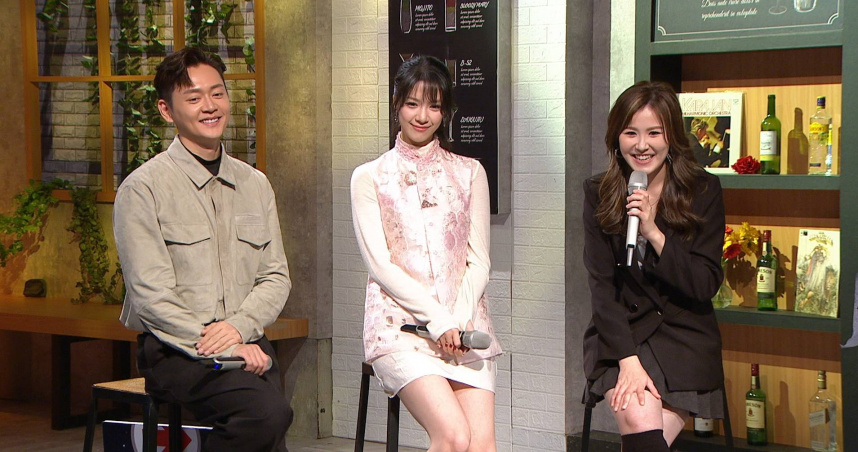 港星張振朗、劉佩玥與陳曉華飛來台錄影《那些年。那些歌》，在節目上分享心路歷程。（圖／年代提供）