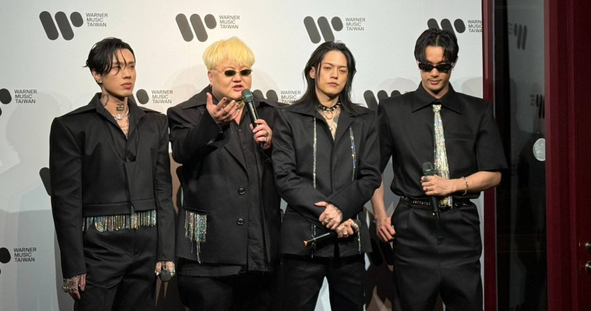 4度入圍金曲的TRASH，終於在第36屆金曲拿下「最佳樂團獎」。（圖／常朝貴攝）