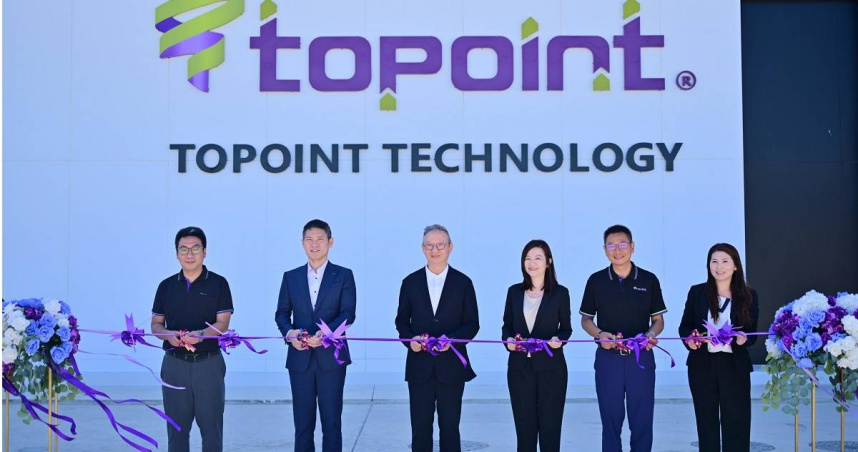 因應PCB產業南向發展趨勢，尖點於 2024年12月在泰國舉行新廠揭幕儀式。（圖／公司官網）