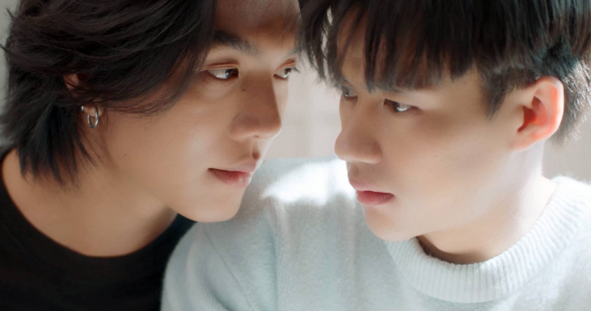 Boat（左）、Oat主演泰BL《心口不一My Stubborn》。（圖／木奉娛樂提供）