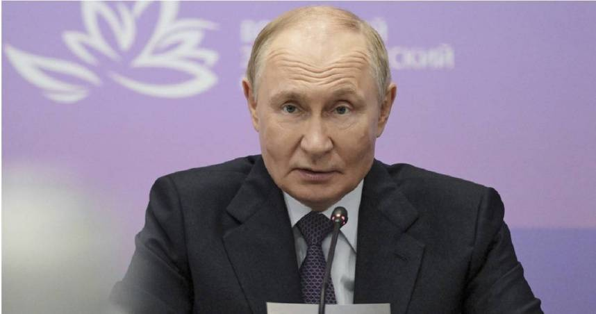俄羅斯總統普丁（Vladimir Putin）。（圖／達志／美聯社）