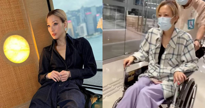 鄭秀文近期在運動時不小心腰部受傷。（圖／翻攝IG／鄭秀文）