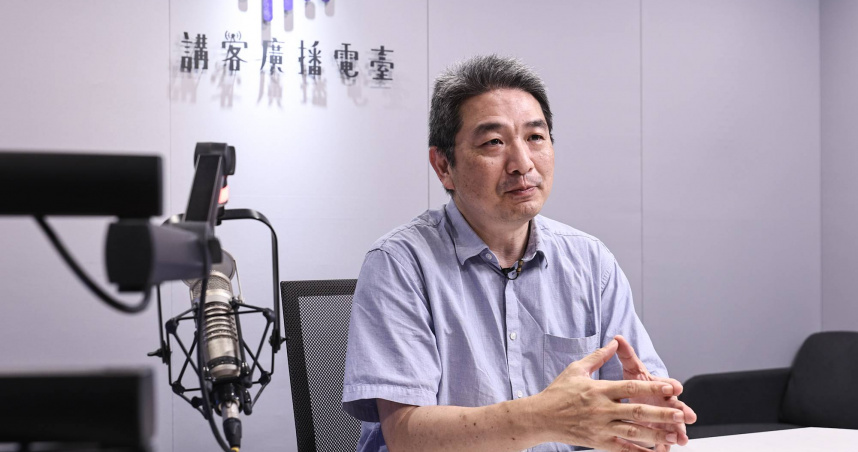 謝國玄主持《原客．好滋味》，入圍本屆廣播金鐘「教育文化節目獎」。（圖／客委會提供）