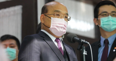 17立委要求華航正名 蘇揆:先標示國旗和標語