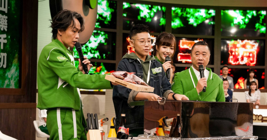 溫妮用「過氣」來形容邰智源，讓錄影現場一度空氣凝結。（圖／麥卡貝網路電視提供）