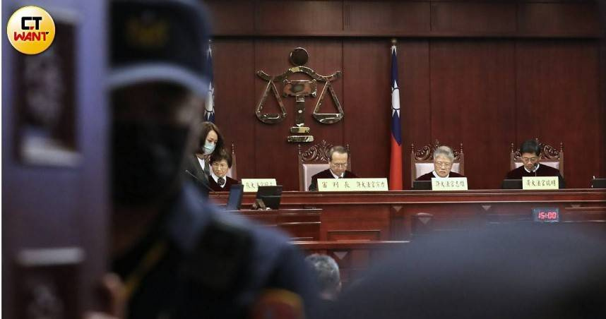 憲法法庭作出114年憲判字第1號判決，認定立法院修正《憲法訴訟法》相關條文違反憲法正當立法程序，即日起失其效力。（圖／CTWANT攝影組）