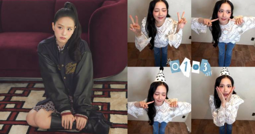 （圖／JISOO IG、品牌提供）