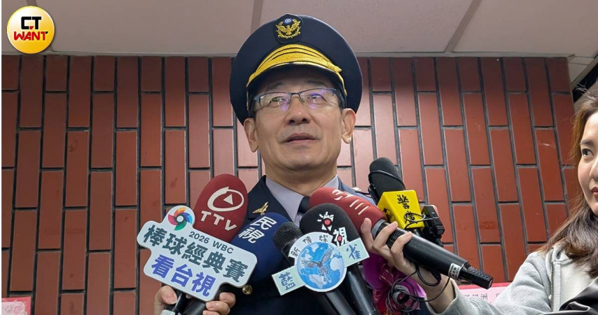 邱紹州20日接任刑事局局長。（圖／林冠吟攝）