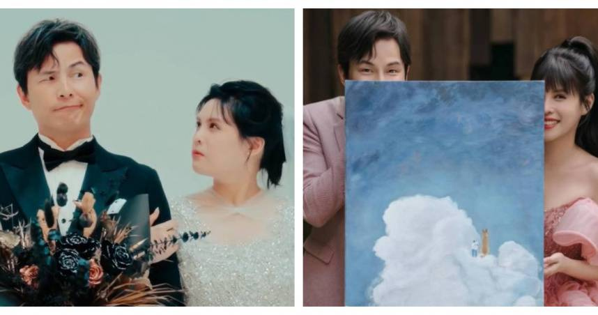 藝人孫協志與夏宇童愛情長跑6年，於2025年3月完成結婚登記。（圖／翻攝自Instagram，＠sha_ariel）