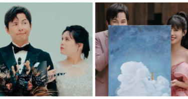 藝人孫協志與夏宇童愛情長跑6年，於2025年3月完成結婚登記。（圖／翻攝自Instagram，＠sha_ariel）