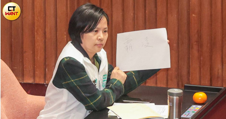 民眾黨陸配立委李貞秀爭議持續延燒。（圖／黃耀徵攝）