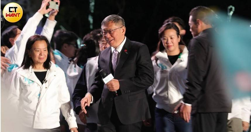 民眾黨創黨主席柯文哲一審遭判17年，內政部表示未來是否具備參選資格，須視登記時的判決情形而定。（圖／CTWANT攝影組）