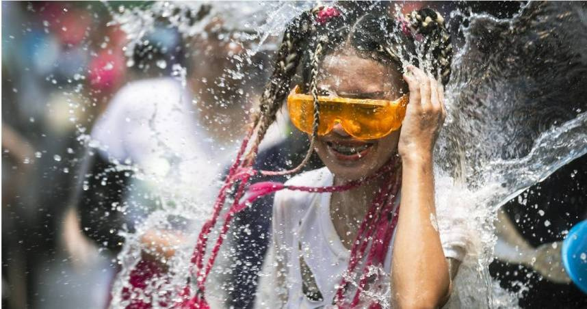 泰國廊曼國際機場公布2026年宋干節（潑水節）連假期間航空運量預估。（示意圖／達志／美聯社）