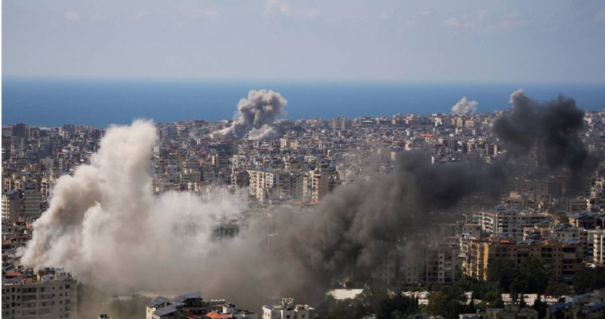 以軍對該國人口稠密區的狂轟濫炸造成超過300名黎巴嫩人死亡。（圖／達志／美聯社）