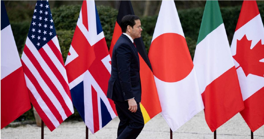 G7成員國包括英國、加拿大、法國、德國、義大利、日本與美國。（圖／達志／美聯社）