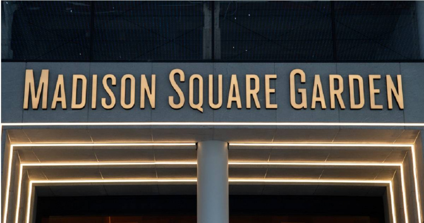 紐約尼克（New York Knicks）的體育場館「麥迪遜廣場花園」（Madison Square Garden）。（圖／達志／美聯社）
