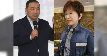 洪秀柱在臉書呼籲國民黨勿重演「換柱」，侯友宜也感謝洪秀柱的鼓勵，會繼續爭取更多支持。（合成圖／報系資料照）