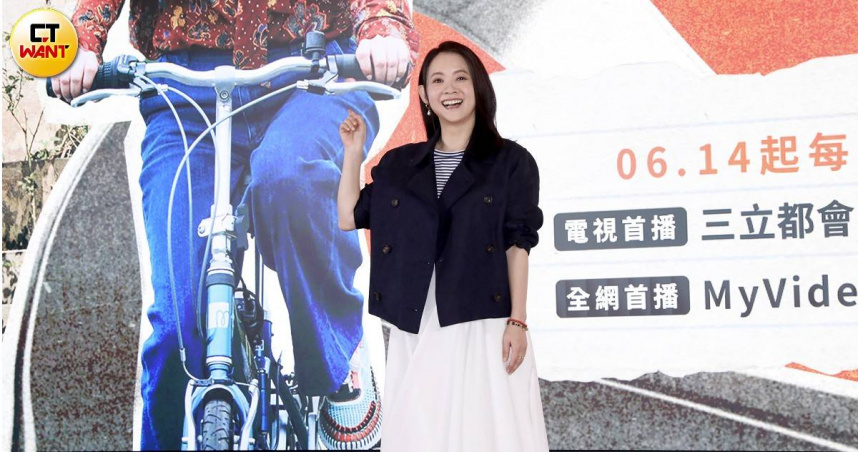 曾寶儀本季特別飛往韓國拍攝人氣女團I-DLE成員葉舒華。（圖／侯世駿攝）